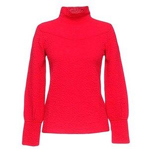 NWT Missoni turtleneck sweatshirt in an interesting style in wine color